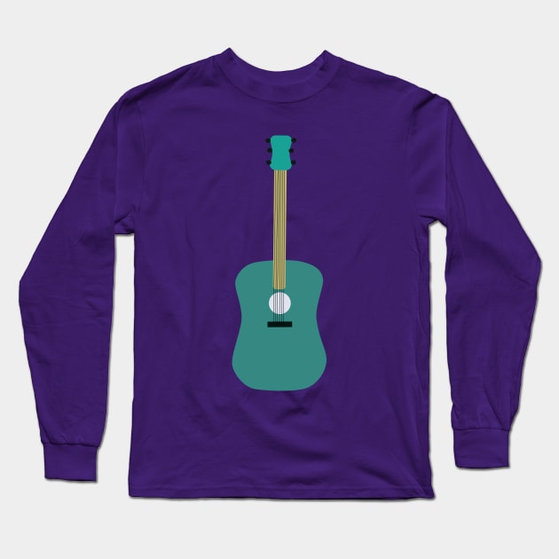 Acoustic Guitar Long Sleeve T-Shirt by Jmorris928